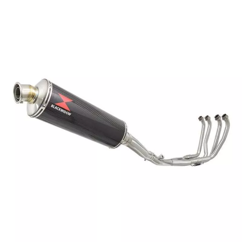 Yamaha YZF600R YZF 600 Thundercat Ligne complète & Silencieux Ovale En Carbone 400mm