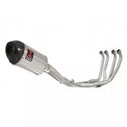 Yamaha YZF600R YZF 600 Thundercat Ligne complète & Silencieux Ovale En Inox + Canule En Carbone 200mm