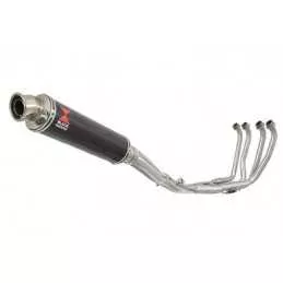 Yamaha YZF600R YZF 600 Thundercat Ligne complète & Silencieux Rond En Carbone 350mm