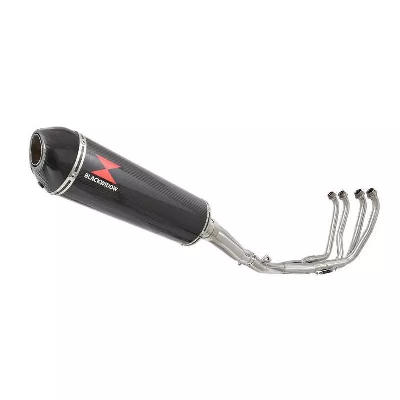Yamaha YZF600R YZF 600 Thundercat Ligne complète & Silencieux Ovale En Carbone 400mm