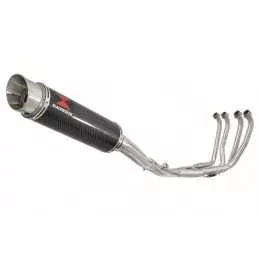 Yamaha YZF600R YZF 600 Thundercat Ligne complète & Silencieux GP Rond En Carbone 360mm