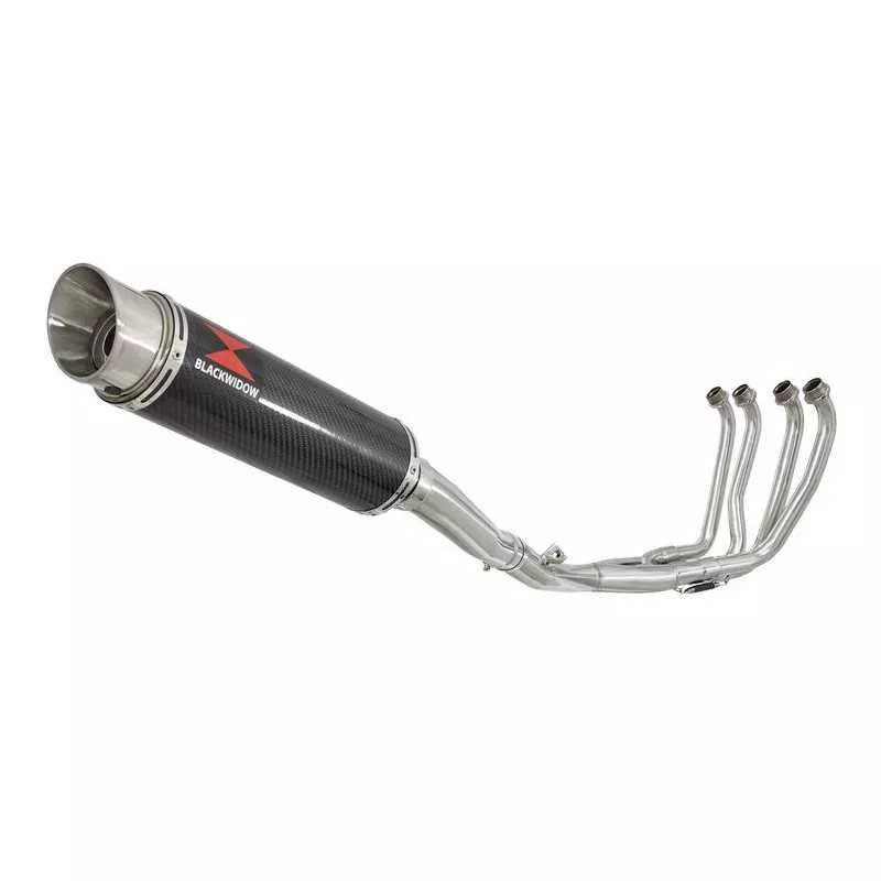 Yamaha YZF600R YZF 600 Thundercat Ligne complète & Silencieux GP Rond En Carbone 360mm