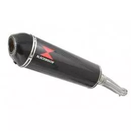 Yamaha YZF600R YZF 600 Thundercat Tube de raccord et  Silencieux Ovale En Carbone 400mm