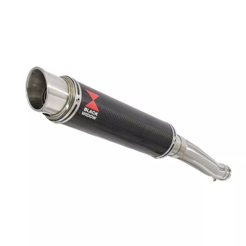 Yamaha YZF600R YZF 600 Thundercat Tube de raccord et Silencieux GP Rond En Carbone 350mm