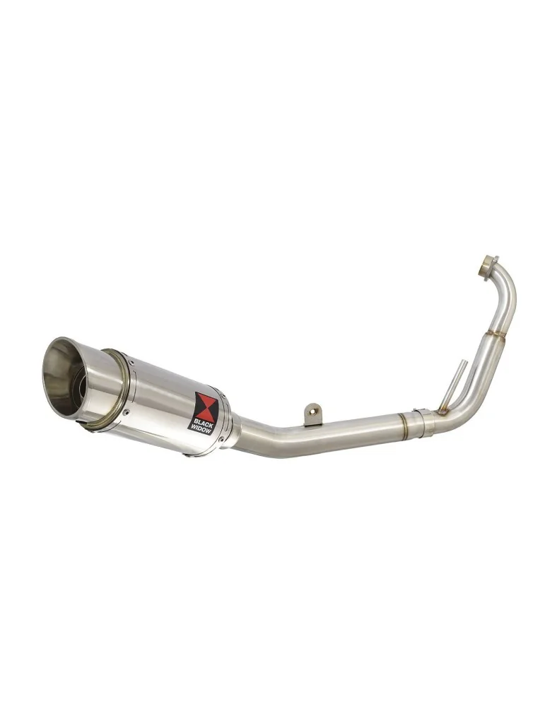 YZF-R 125 2008 - 2013 Passage Bas Diamètre XL Ligne complète & Silencieux Rond En Inox 200mm