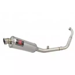 YZF-R 125 2014 - 2018 Passage Bas Diamètre XL Ligne complète & Silencieux Rond En Inox 300mm