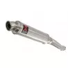 YZF750R YZF750 Tube de raccord et Silencieux Rond En Inox SN35R 350mm