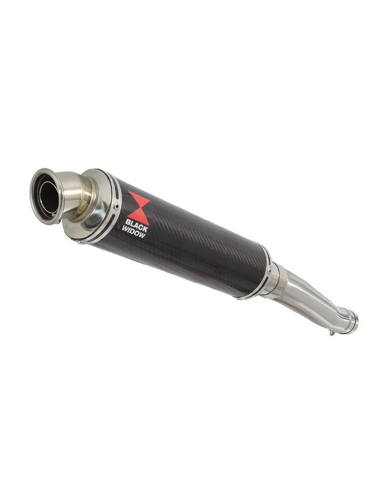 YZF750R YZF750 Tube de raccord et Silencieux Rond En Carbone CN35R 350mm