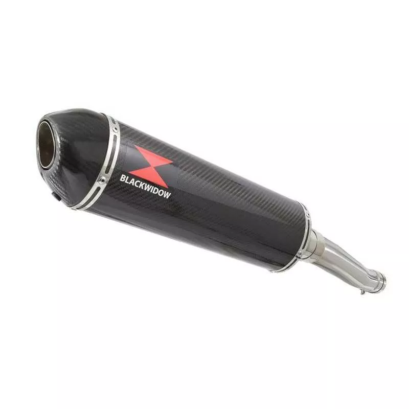 YZF750R YZF750 Tube de raccord et Silencieux Ovale En Carbone 400CT 400mm