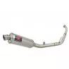 YZF-R 125 2008 - 2013 Passage Bas Diamètre XL Ligne complète & Silencieux Rond En Inox 300mm