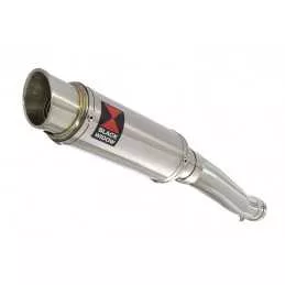 YZF750R YZF750 Tube de raccord et Silencieux Rond GP Style En Inox 230SR 230mm