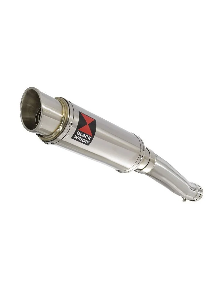 YZF750R YZF750 Tube de raccord et Silencieux Rond GP Style En Inox 230SR 230mm