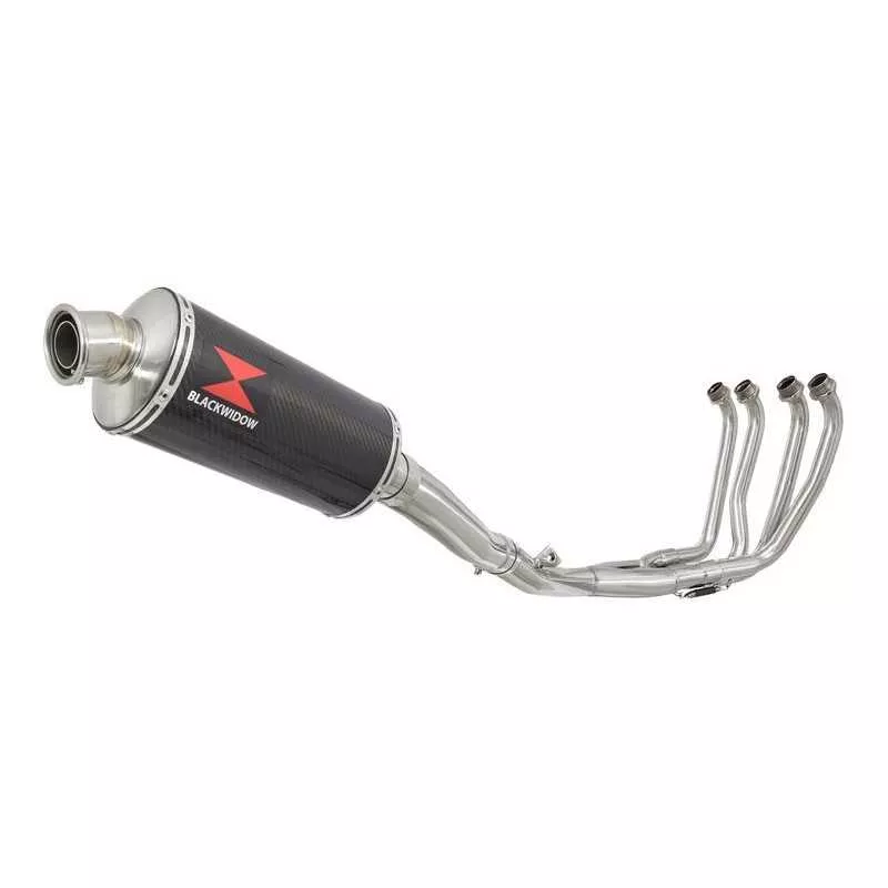 Yamaha YZF600R YZF 600 Thundercat Ligne complètes & Ovale En Carbone Silencieux 300mm