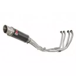 Yamaha YZF600R YZF 600 Thundercat Ligne complètes & Silencieux GP Rond En Carbone + Canule en Titane 230mm