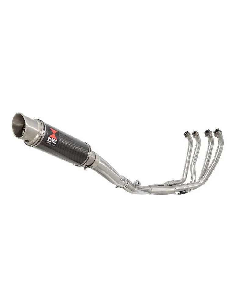 Yamaha YZF600R YZF 600 Thundercat Ligne complètes & Silencieux GP Rond En Carbone + Canule en Titane 230mm