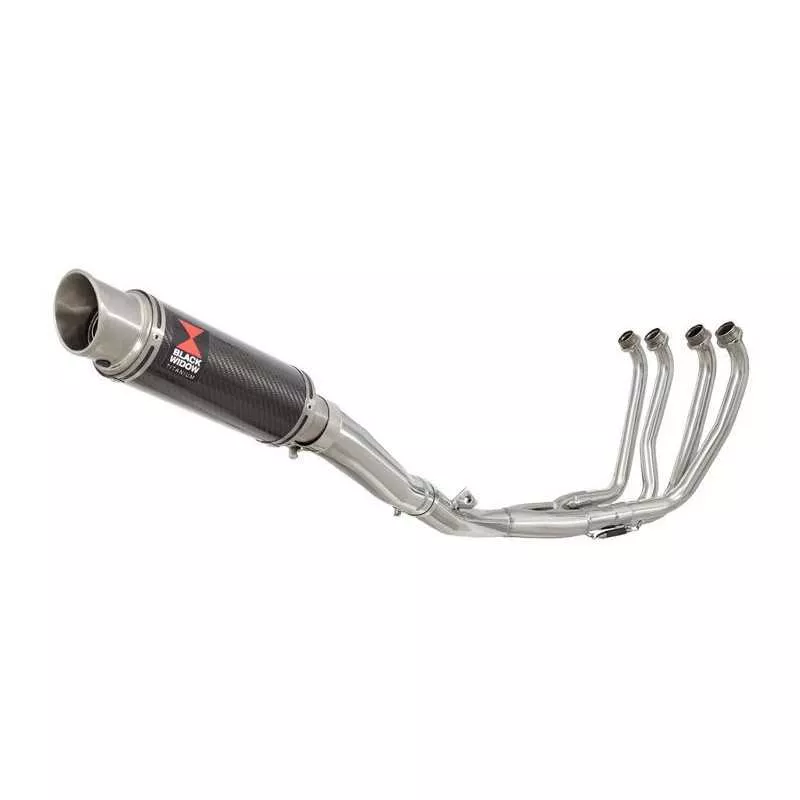 Yamaha YZF600R YZF 600 Thundercat Ligne complètes & Silencieux GP Rond En Carbone + Canule en Titane 230mm