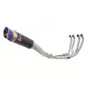 Yamaha YZF600R YZF 600 Thundercat Ligne complètes & Silencieux GP Rond En Carbone + Blue En Inox Tip 230mm