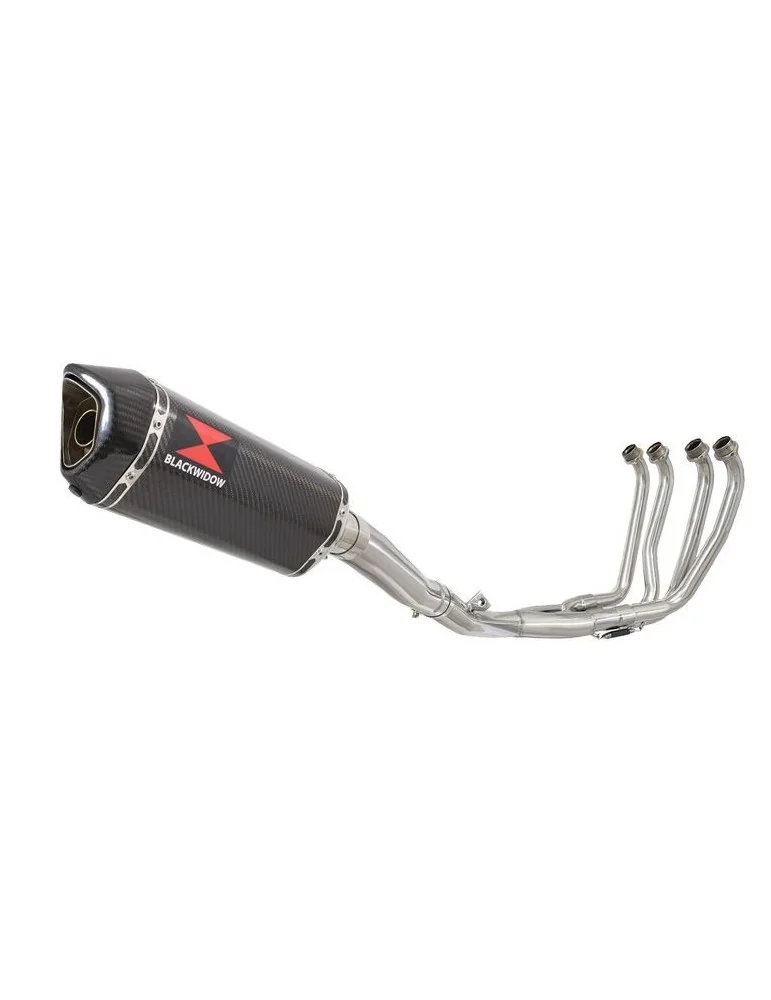 Yamaha YZF600R YZF 600 Thundercat Ligne complètes & Hexagonale En Carbone Silencieux + Carbon Tip 300mm