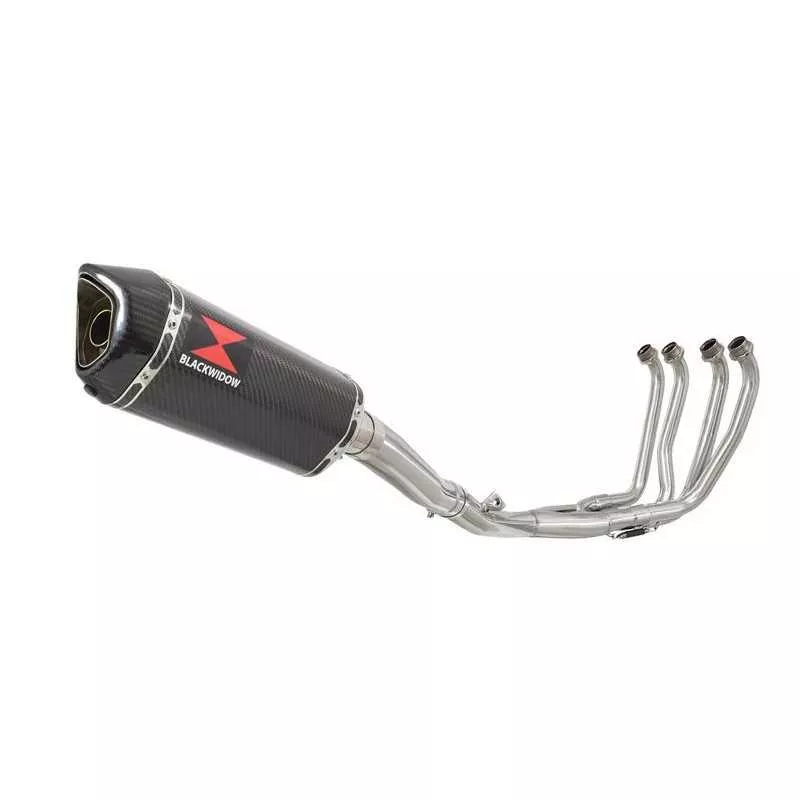 Yamaha YZF600R YZF 600 Thundercat Ligne complètes & Hexagonale En Carbone Silencieux + Carbon Tip 300mm