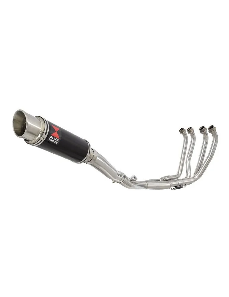 Yamaha YZF600R YZF 600 Thundercat Ligne complètes & Rond GP Style Noir Silencieux En Inox 230mm