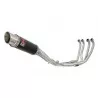 Yamaha YZF600R YZF 600 Thundercat Ligne complètes & Rond GP Style Noir Silencieux En Inox 230mm