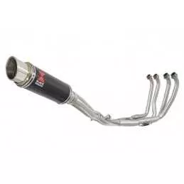 Yamaha YZF600R YZF 600 Thundercat Ligne complètes & Silencieux GP Rond En Carbone 230mm