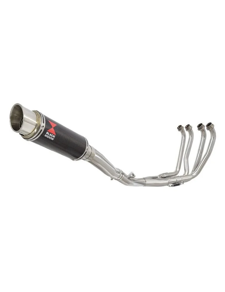 Yamaha YZF600R YZF 600 Thundercat Ligne complètes & Silencieux GP Rond En Carbone 230mm