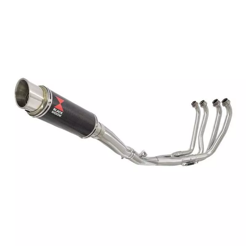 Yamaha YZF600R YZF 600 Thundercat Ligne complètes & Silencieux GP Rond En Carbone 230mm