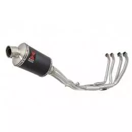 Yamaha YZF600R YZF 600 Thundercat Ligne complètes & Ovale Noir Silencieux En Inox 230mm