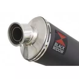 Yamaha YZF600R YZF 600 Thundercat Ligne complètes & Ovale Noir Silencieux En Inox 230mm