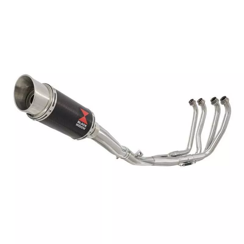 Yamaha YZF600R YZF 600 Thundercat Ligne complètes & Rond En Carbone Silencieux 200mm