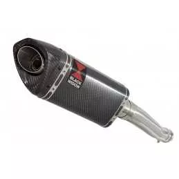 Yamaha YZF600R YZF 600 Thundercat Tube de raccord et Silencieux Tri Ovale En Carbone 250mm