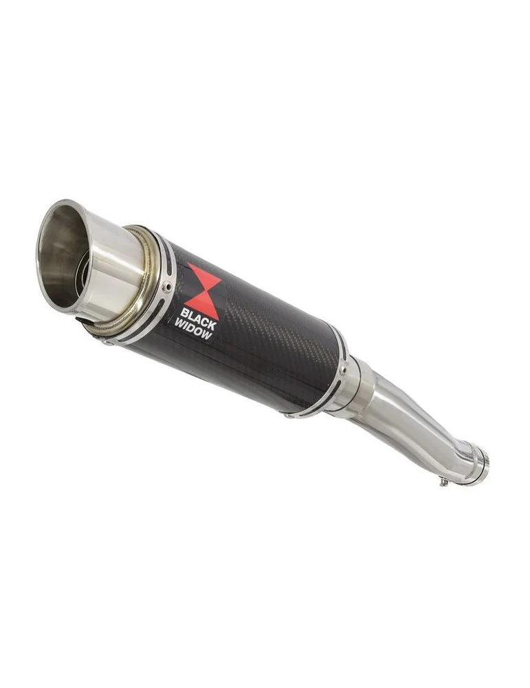 Yamaha YZF600R YZF 600 Thundercat Tube de raccord et Silencieux GP Rond En Carbone 230mm