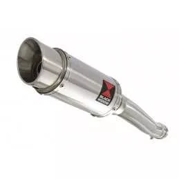 Yamaha YZF600R YZF 600 Thundercat Tube de raccord et Silencieux Rond En Inox 200mm