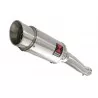 Yamaha YZF600R YZF 600 Thundercat Tube de raccord et Silencieux Rond En Inox 200mm
