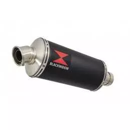 YZF-R 125 2014 - 2018 Hi Level Diamètre XL Ligne complète & Silencieux Ovale Noir En Inox 300mm