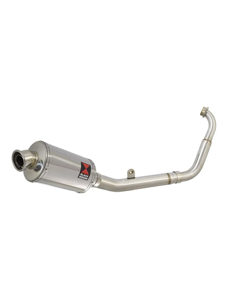 YZF-R 125 2014 - 2017 Passage Bas Diamètre XL Ligne complète & Silencieux Ovale En Inox 230mm