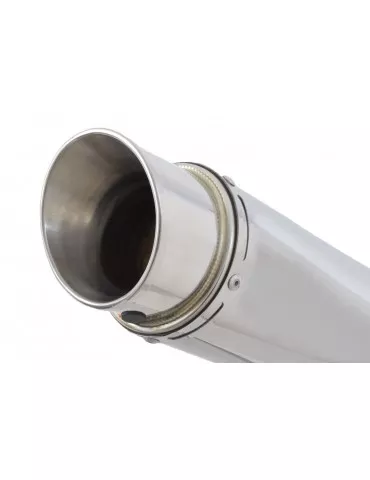 YZF-R 125 2014 - 2018 Passage Bas Diamètre XL Ligne complète & Silencieux Rond GP Style En Inox 230mm