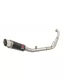 YZF-R 125 2008 - 2013 Passage Bas Diamètre XL Ligne complète & Silencieux GP Rond En Carbone 230mm