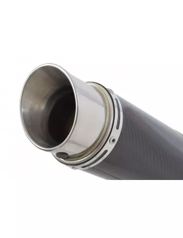 YZF-R 125 2008 - 2013 Passage Bas Diamètre XL Ligne complète & Silencieux GP Rond En Carbone + Canule en Titane 230mm
