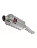 YZF750R YZF750 Tube de raccord et Silencieux Ovale En Inox 230SS 230mm