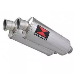ZZR400 ZZR 400 4-2 exhaust linkpipes et Ovale Silencieux En Inox 300mm