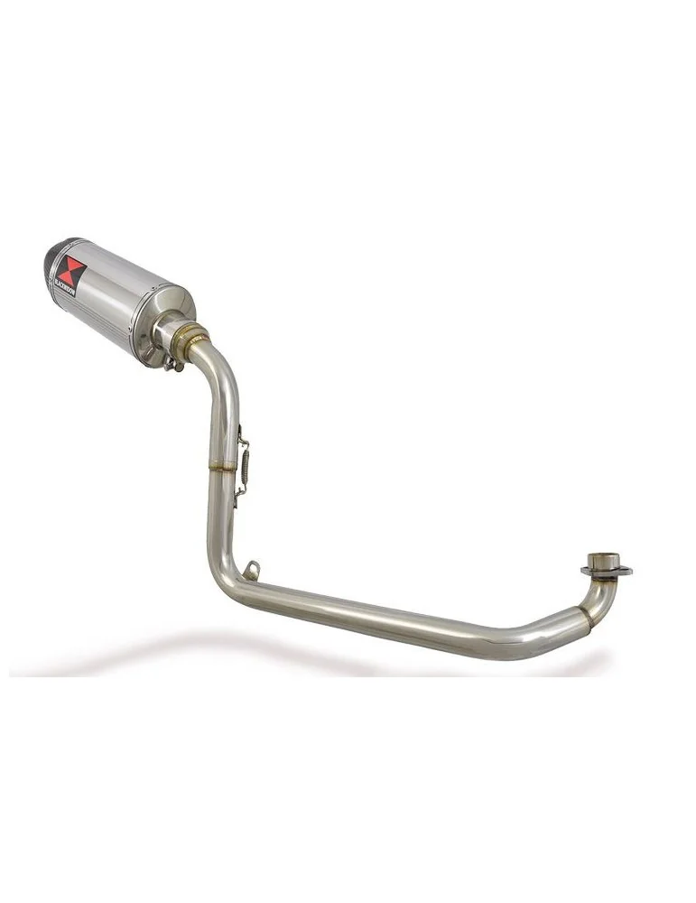 MSX 125 GROM 1-1 Ligne complète & Silencieux Ovale En Inox + Carbone Tip 300mm