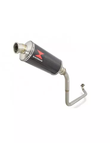 MSX 125 GROM 1-1 Ligne complète & Silencieux Ovale En Carbone 300mm