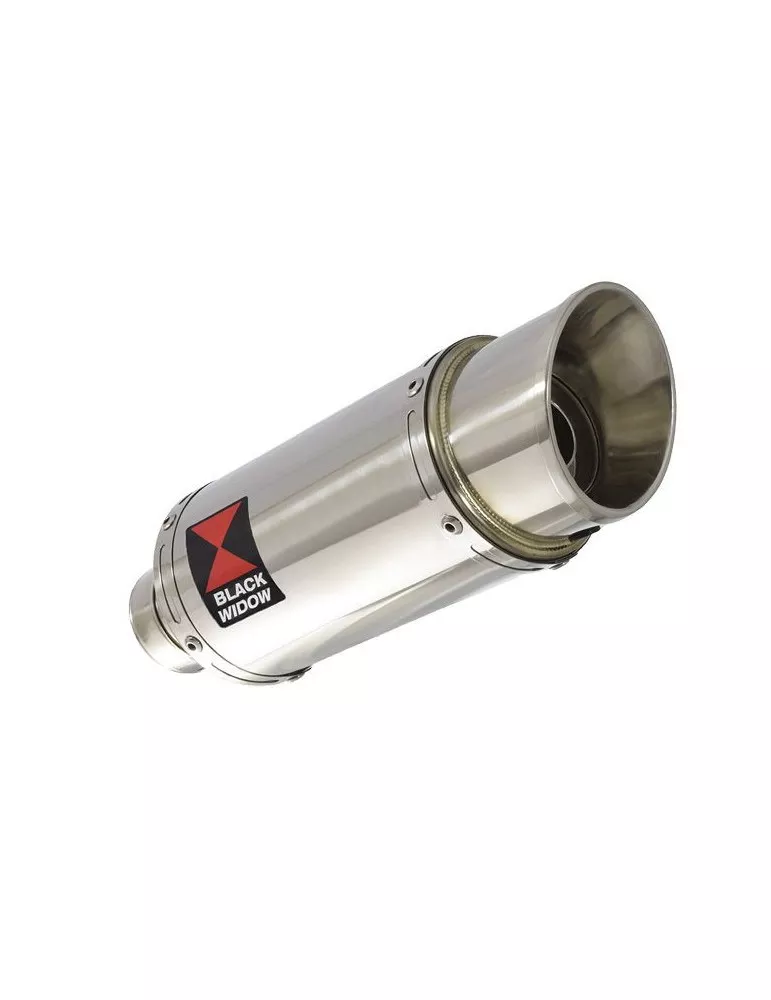 R850GS Echppement sport tube de raccord et Rond Silencieux En Inox 200mm
