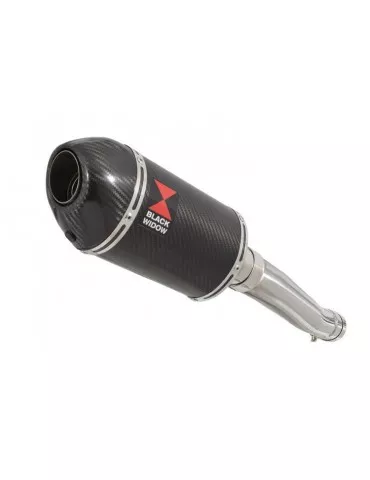 YZF750R YZF750 Tube de raccord et Silencieux Ovale En Carbone 200CT 200mm