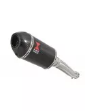 YZF750R YZF750 Tube de raccord et Silencieux Ovale En Carbone 200CT 200mm