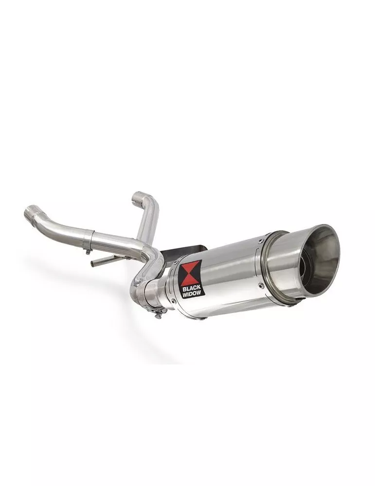 R1150 GS ADVENTURE Décatalyseur exhaust collector & Rond Silencieux En Inox 200mm