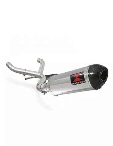 R1150 R ROCKSTER Décatalyseur exhaust collector & Ovale Silencieux En Inox + carbon tip 300mm
