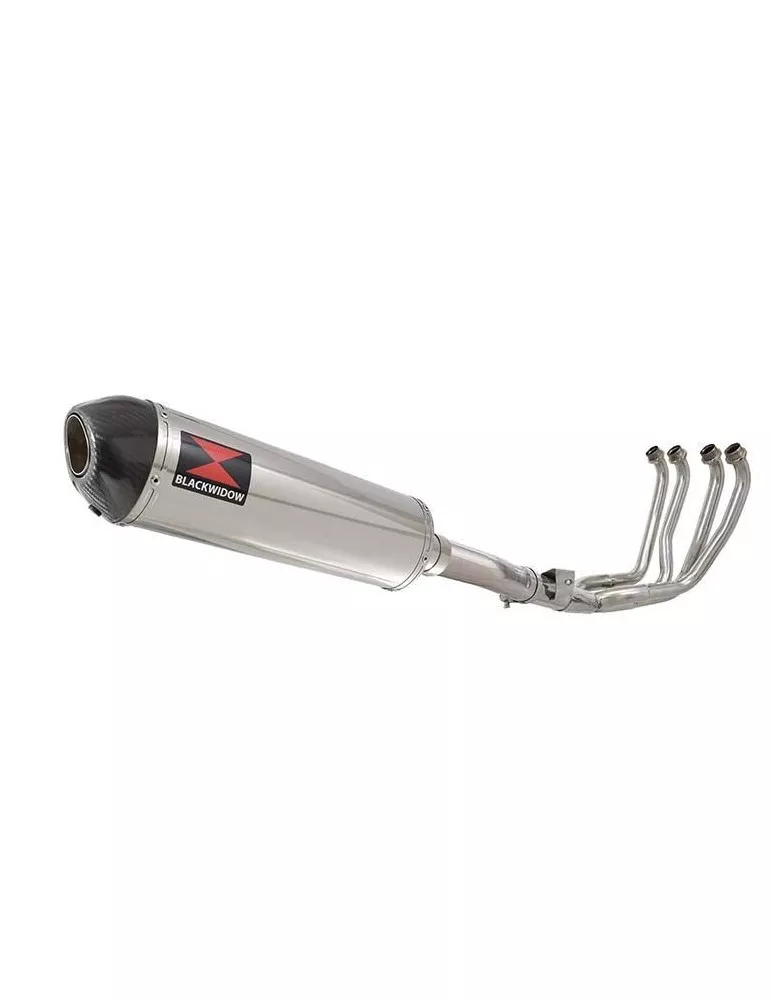 YZF1000 YZF1000R 1996-2003 Thunderace Ligne complète & Silencieux Ovale En Inox + Canule En Carbone 400mm